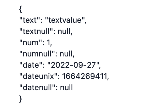 JSON
